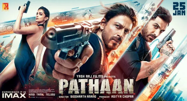 "Pathaan", película de Shah Rukh Khan. Foto: YRF   