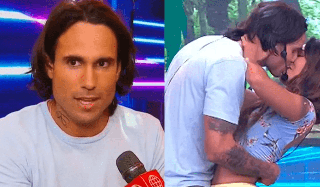  Gino Assereto se pronuncia tras protagonizar beso con Nadia. Foto: composición LR/América TV   