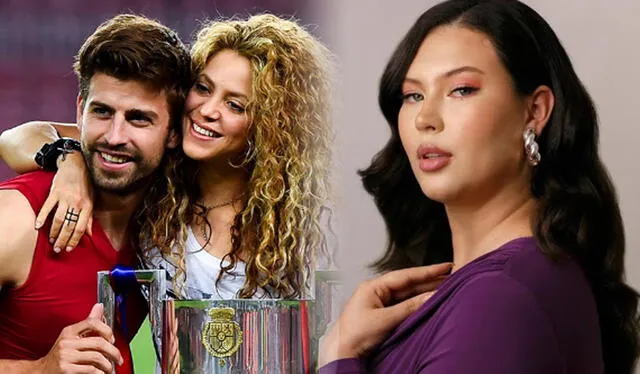  Gerard Piqué le habría sido infiel a Shakira en 2018, según modelo. Foto: composición LR/ difusión.   