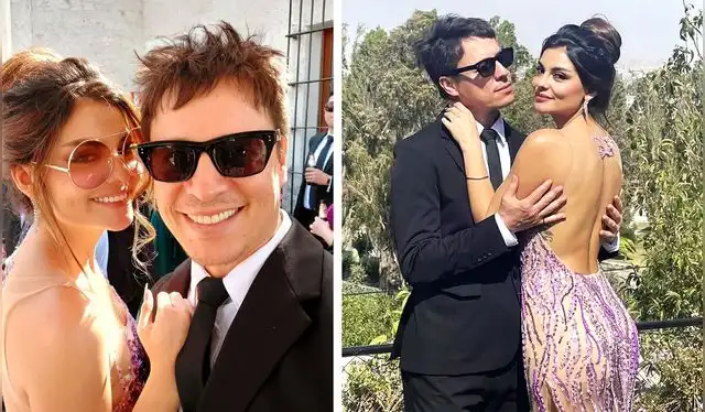  Claudia Sobenes, de 28 años, y Salim Vera, de 52. Foto: Claudia Sobenes Instagram    