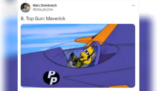  "Top gun: Maverick" nominada a los Oscars. Foto: Twitter   