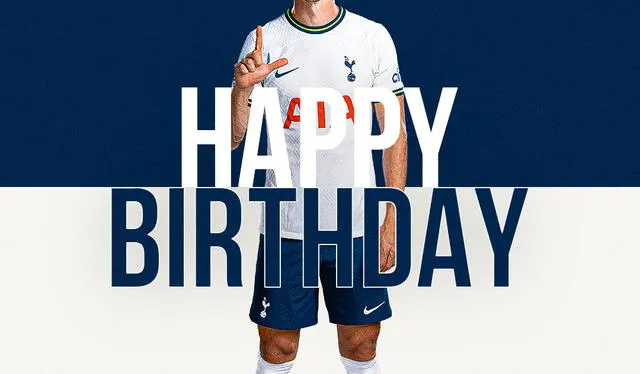 Tottenham saluda a Ivan Perisic por su cumpleaños. Foto: Facebook   