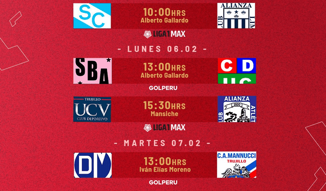 Liga 1, canales de transmisión para la fecha 3. Foto: Liga 1 Liga 1, canales de transmisión para la fecha 3. Foto: Liga 1