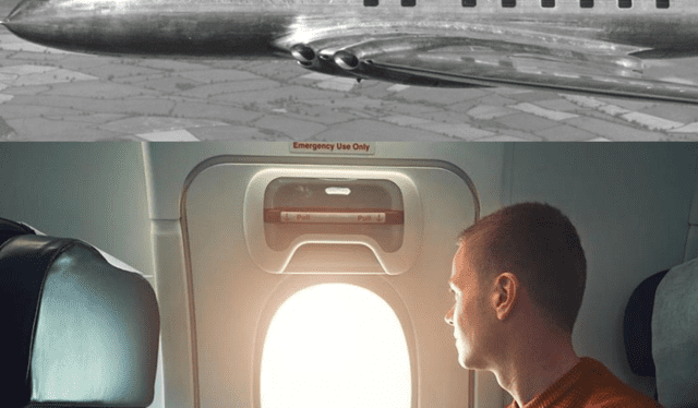Anteriormente, la ventana de los aviones tenía forma cuadrada. Foto: composición LR/Academia Odiseo/Difusión   