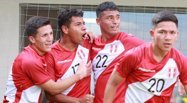 Diether Vásquez anotó el único gol de Perú en el Sudamericano sub-20. Foto: FPF   