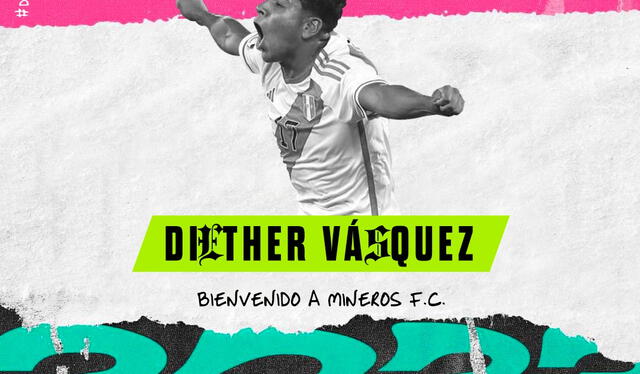 Diether Vásquez dejó César Vallejo para jugar por Mineros de Zacatecas. Foto: Zacatecas 