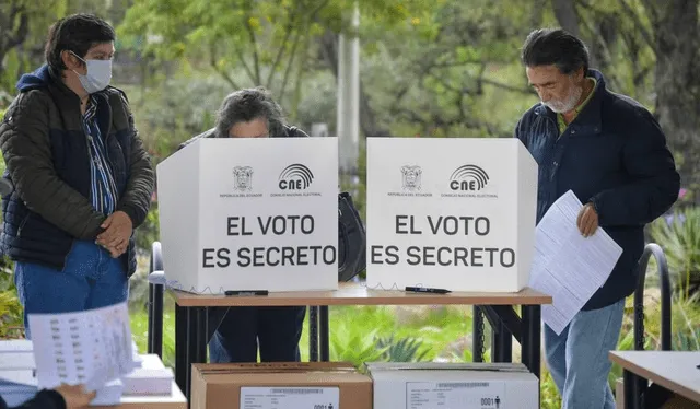  ¿Cómo van las Elecciones 2023 en Ecuador? Foto: AFP   