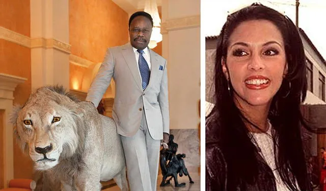  Omar Bongo, de 67 años, habría intentado seducir a Ivette Santa María Carty, de 22 años. Foto: composición LR/BBC   