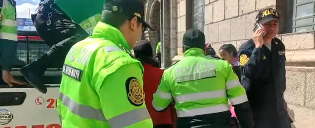 Policia intensamente a delincuentes. Foto: La República   