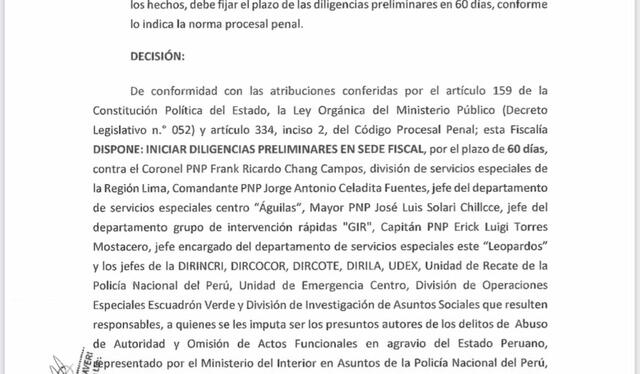  Las autoridades responsables serán investigados por la ilegal intervención a más de 200 personas en esta casa de estudio. Foto: Ministerio Público   