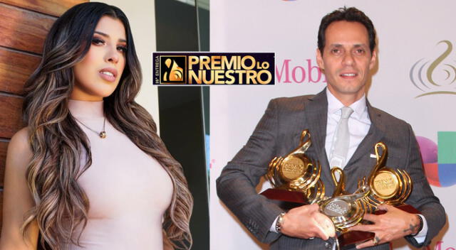  Marc Anthony ganóa en la categoría "Mejor canción del año - tropical", en la que Yahaira Plasencia también fue nominada. Foto: composición LR/ @yahairaplasencia/Instagram/ Premios Lo Nuestro 