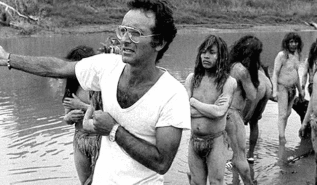  Ruggero Deodato durante las grabaciones de "Holocausto caníbal". Foto: Diario Clarín    