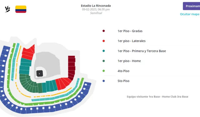  Estos son los precios para las entradas de Venezuela vs. Colombia. Foto: Ticket Mundo    