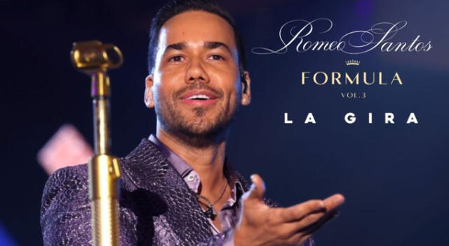 Romeo Santos inicia su gira internacional en Perú con 4 shows