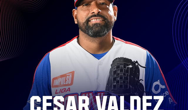 César Valdez es el pitcher para hoy de República Dominicana ante Venezuela. Foto: Tigres del Licey   