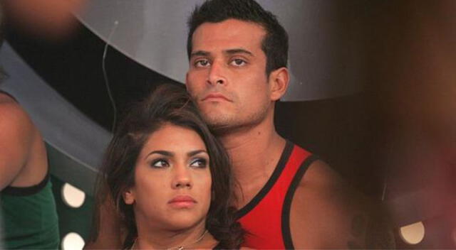 Christian Domínguez y Vania Bludau seguían juntos durante "Combate". Foto: ATV 