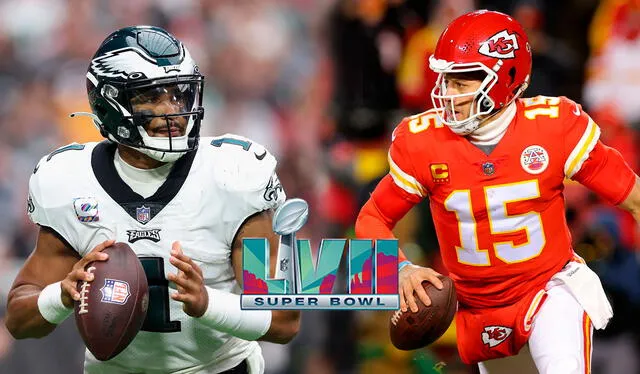 Super Bowl LVII: todos los horarios y canales para ver la final Eagles vs.  Chiefs, Super Bowl 2023, fecha y a qué hora se juega, Patrick Mahomes