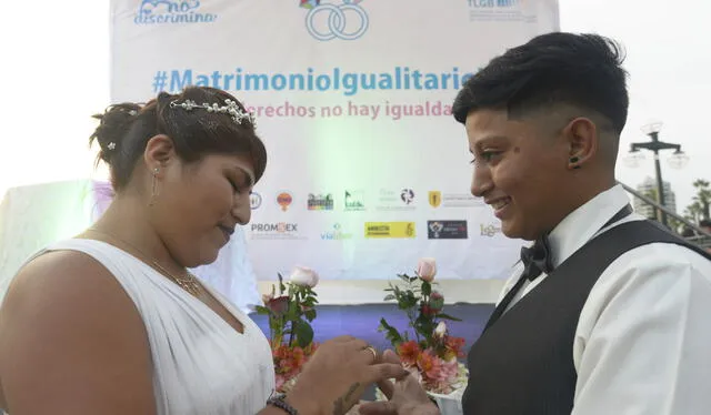 En Perú aún no se aprueba el matrimonio igualitario. Foto: Red Peruana TLGB   