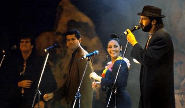  Juan Luis Guerra y su banda 4.40 popularizaron la canción "Woman del Callao". Foto: Código Informativo RD.    