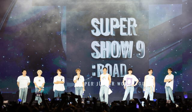 Super Junior en Lima. Foto: SM/SJ Label   