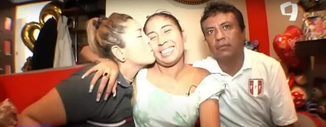  Los padres de Azucena confiesan que están sumamente orgullosos de su hija. Foto: Panamericana TV   