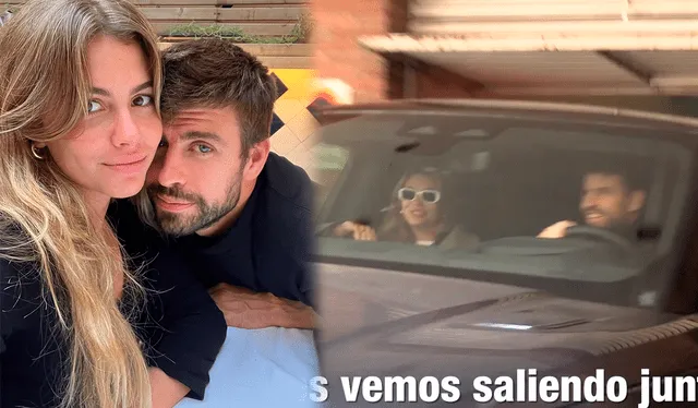 Gerard Piqué y Clara Chía Martí captados en su cumpleaños. Foto: composición LR/ @gerardpique/Instagram/ ¡Hola!   