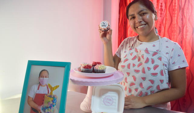 Melita inició su emprendimiento de tortas personalizadas hace 5 años. Foto: Karina Garcia/Ig:mu_n_a_y&nbsp;    