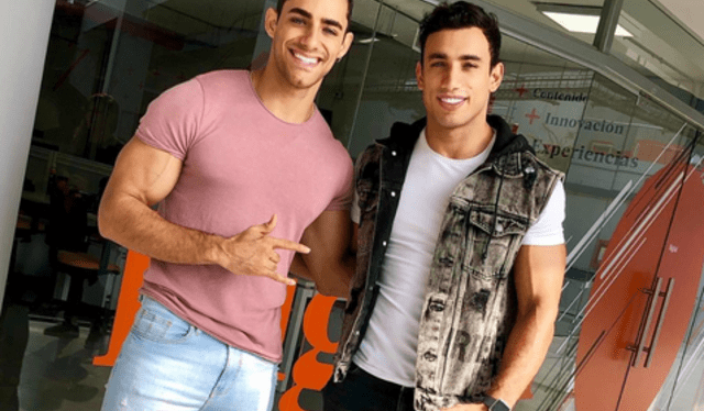 Austin y Said Palao son dos hermanos famosos de la televisión peruana. Foto: Facebook/Austin Palao   