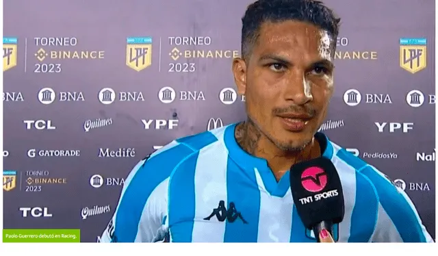  Prensa argentina sobre Paolo Guerrero. Foto: captura web/Diario Olé.   