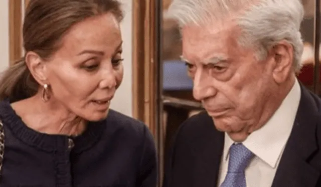 Mario Vargas Llosa se pronunció tras su separación con Isabel Preysler. Foto: EFE   