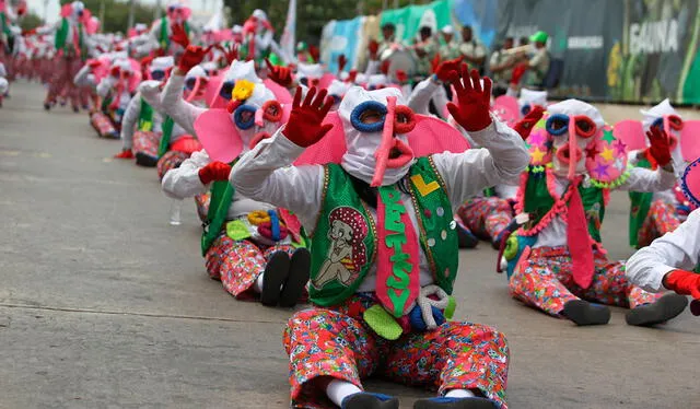  Las marimondas están entre los personajes más representativos del Carnaval de Barranquilla. Foto: El Tiempo 