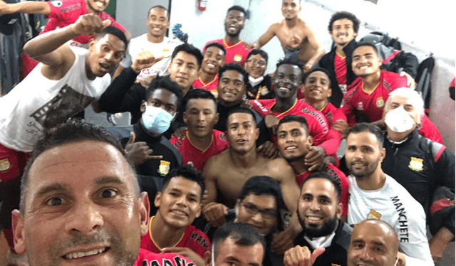Sport Huancayo avanzó hasta los octavos de final de la Copa Sudamericana 2020. Foto: Sport Huancayo   