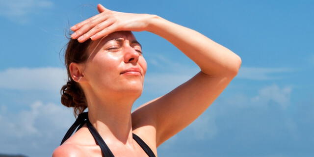 Recuerda siempre emplear protector solar para el cuidado de la piel. Foto: Shutterstock   
