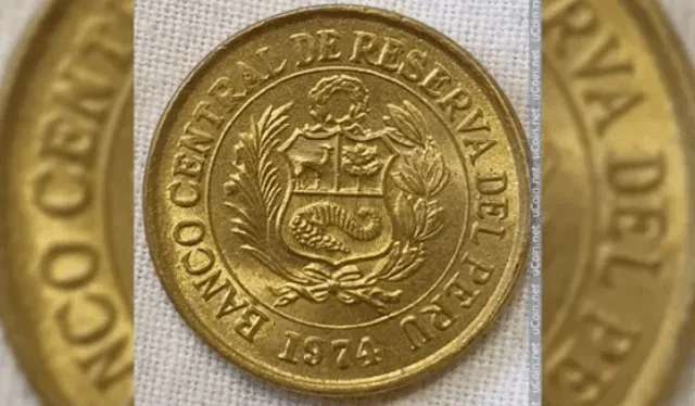  La moneda de 10 centavos, cuya emisión se habría dado entre 1974 o 1976, es una de las más cotizadas. Foto: Infobae    
