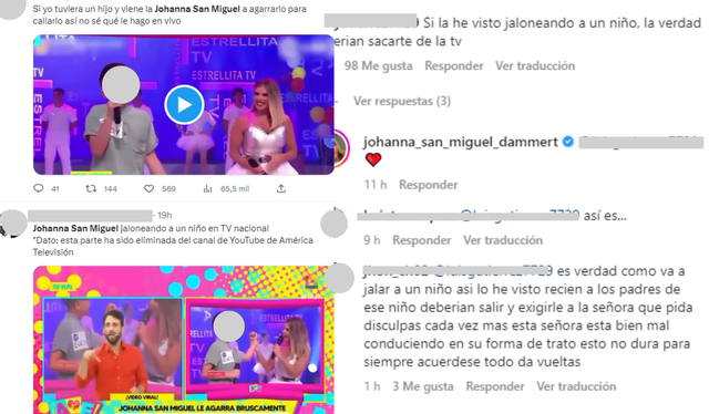  Johanna San Miguel es tendencia en Twitter por su accionar en secuencia de "Mande quien mande". Foto: Twitter<br>   