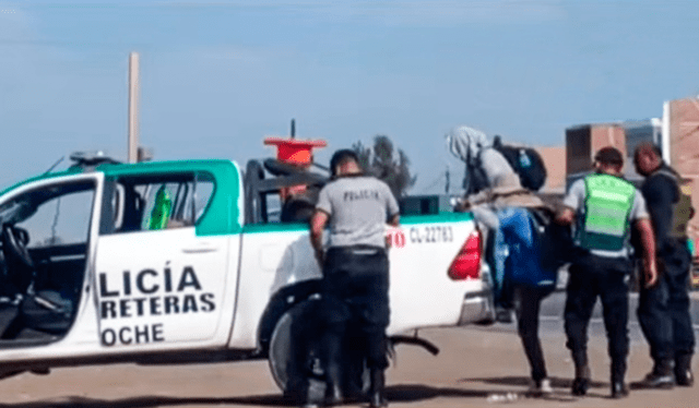 Algunos de los protestantes fueron detenidos y llevados a la comisaría de la zona. Foto: captura de Radio Ke Buena   