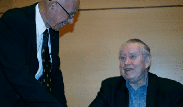 Charles Feeney tiene 91 años de edad. Foto: AFN   