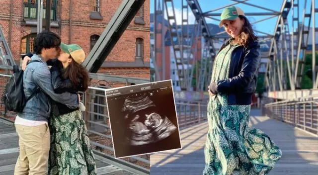 Sebastián Salazar y Lisa Infante anunciaron la llegada de su primer hijo. Foto: composición el Popular   