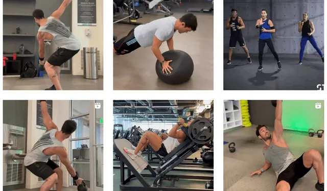 Aurelio Saco-Vértiz se desempeña hoy en día en el mundo fitness. Foto: captura Instagram de Aurelio Saco-Vértiz   
