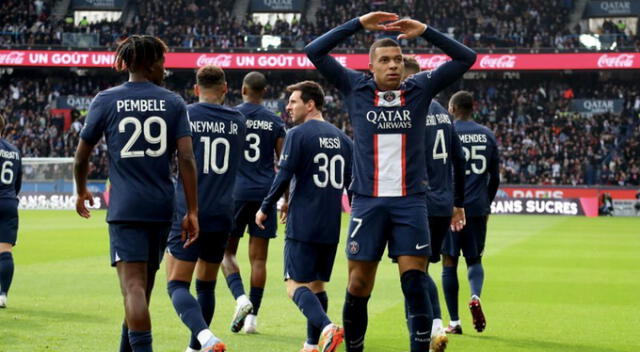 Kylian Mbappé es el goleador del PSG. Foto: PSG   