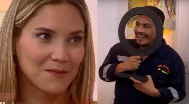 Macarena y Joel siempre han tenido química y fans piden que sean pareja. Foto: composición LR/América TV   