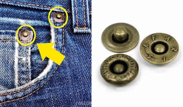 Para qué sirven los remaches que tienen los jeans en las esquinas de sus  bolsillos | pantalones | botones pequeños de los jeans | pantalones levi |  vaqueros | ropa | Respuestas | La República
