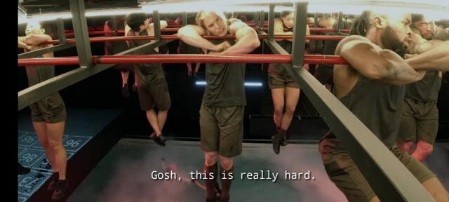  Florian en "Habilidad física: 100". Foto: Netflix 