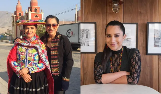 Damaris conducía "Miski takiy" junto a la cantante peruana Saywa. Foto: composición LR/captura de Instagram   