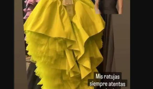 Samu Suárez revela el precio del vestido de Daniela Darcourt. Foto: Instárandula/Instagram   