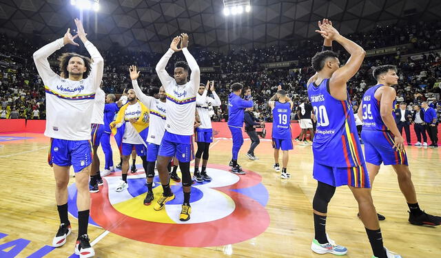  Venezuela venció 115-70 a Bahamas en su penúltimo juego de la eliminatorias. Foto: FIBA   