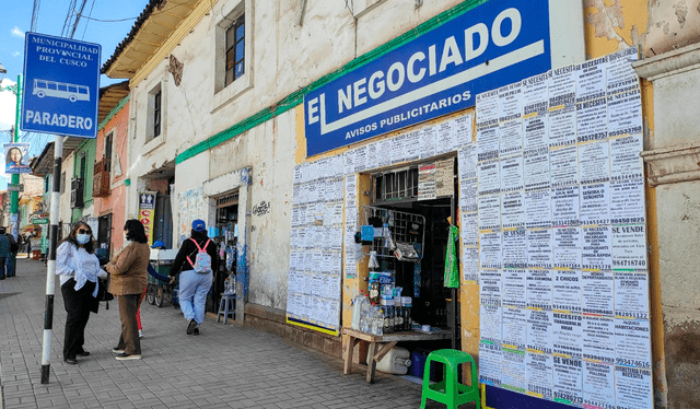 Fachada de El Negociado en Cusco. Foto: La República   