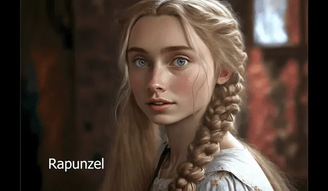  Rapunzel según IA. Captura: Cherry-Picking   