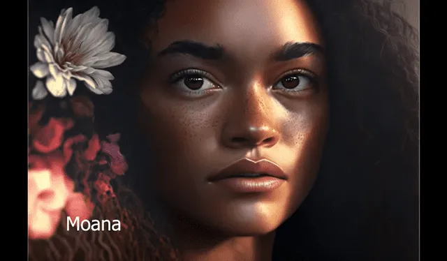  Moana según IA. Captura: Cherry-Picking   