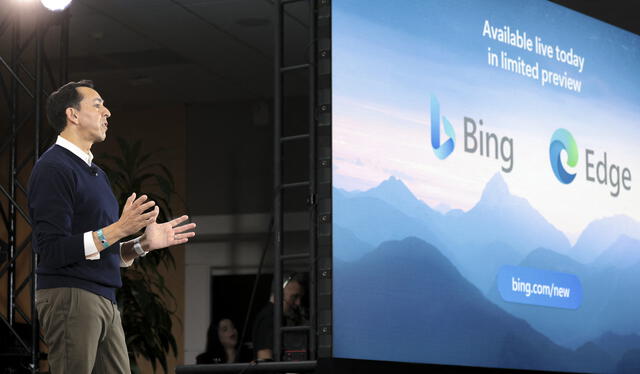  Hace unos días, Microsoft presentó la nueva versión de su buscador Bing, potenciado con la tecnología de ChatGPT. Foto: agencias   